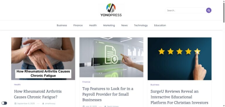 Yonopress.com: Your All-in-One Online Hub for News and Updates Across Every Major Industry